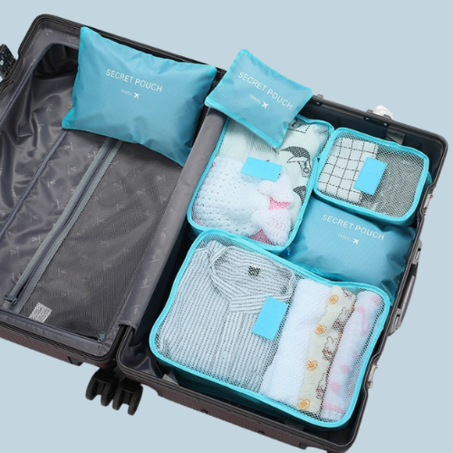 6 Piece Packing Cube Set