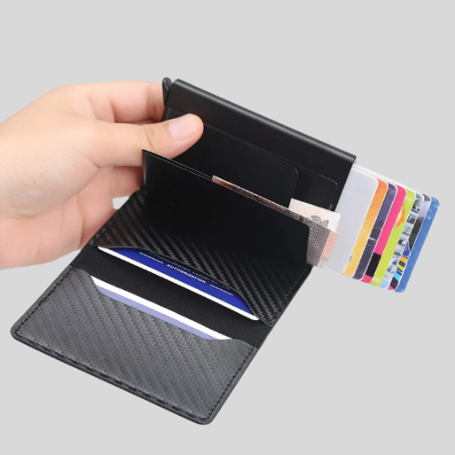 Magnetic Travel Wallet Portable Card Holder